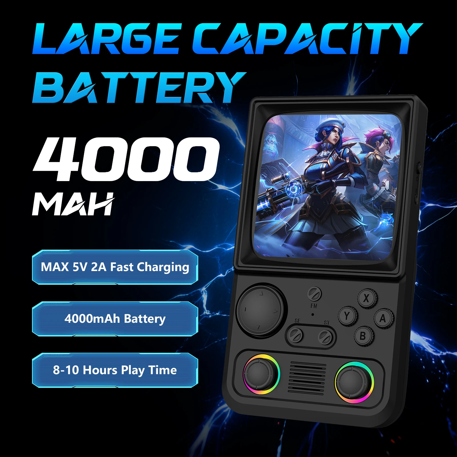 AISLPC R40 Handheld Game Conso - Gaming Console Under 5000 ulasan dan harga