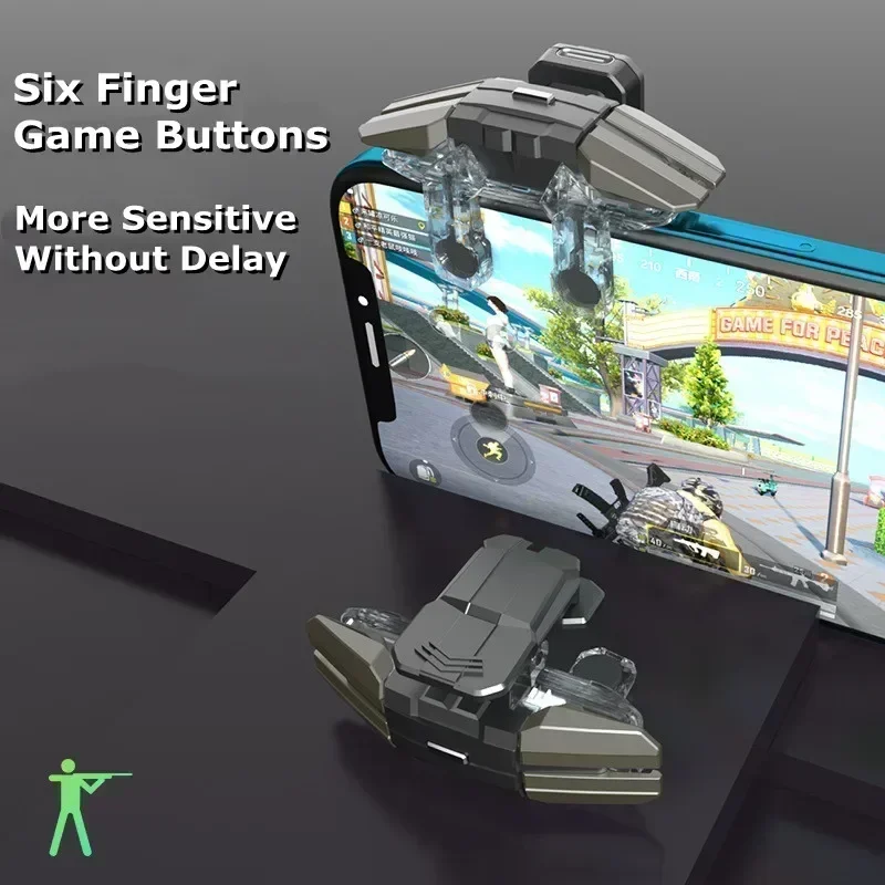 JS65 Mobile Phone Game Trigger - Gaming Console For Phone ulasan dan harga