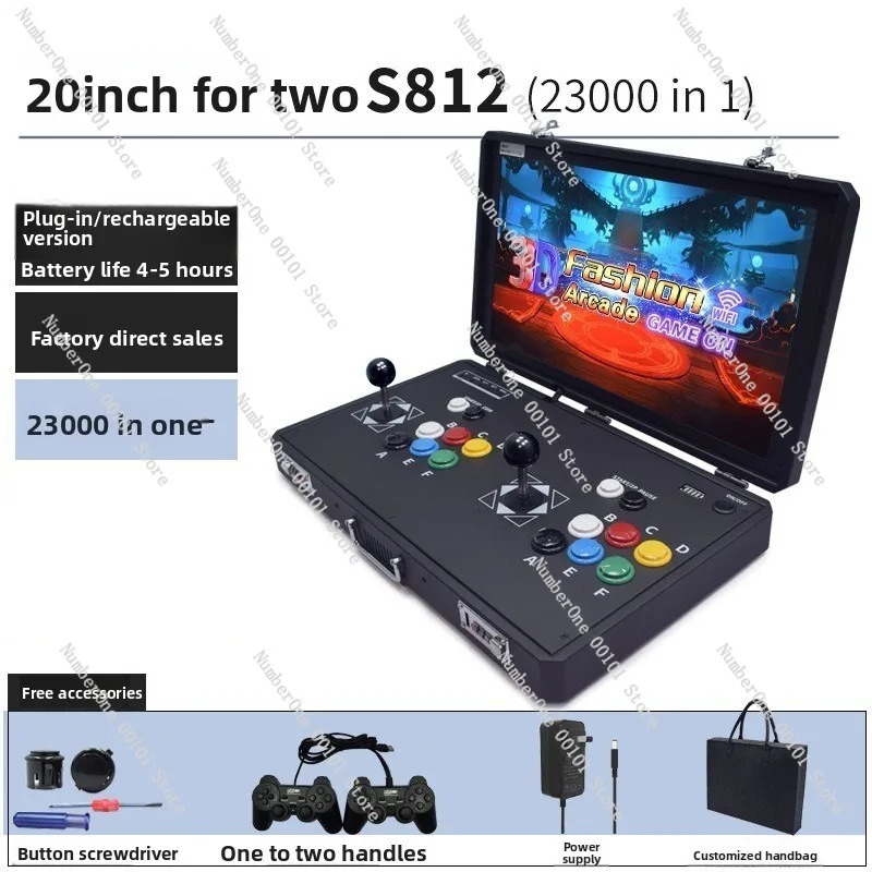 Portable Retro Arcade Game Con - Gaming Console In Tv ulasan dan harga